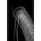 Anzzi Magnetic Valkyrie Multi-Spray Retro-Fit 7.48 in. Dual Wall Mount Fixed and Handheld Shower Head in Matte Black with Magna-Diverter SH-AZ067MB - alternate 7